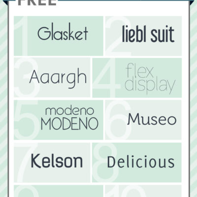 Best Free Sans Serif Fonts | Free Font Friday