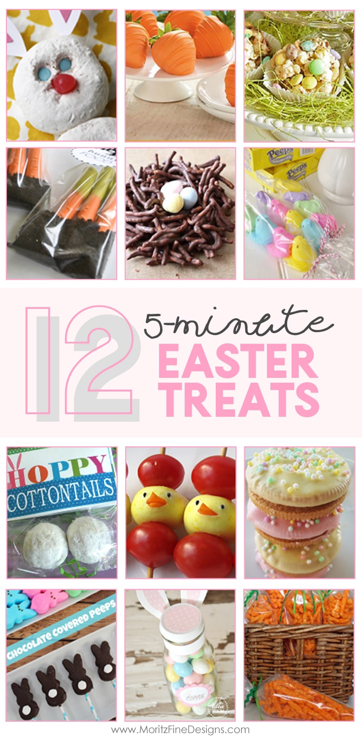 5 minute Easter Treats | Quick Easter food ideas | Easter food for kids | Fast Easter Themed Food