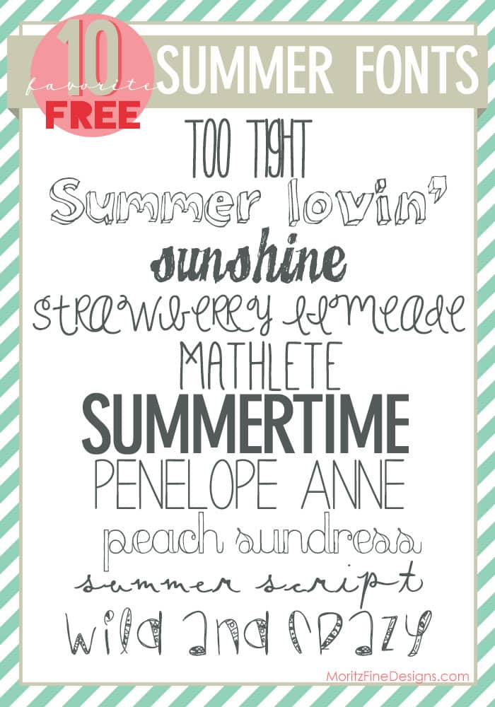 summerfonts