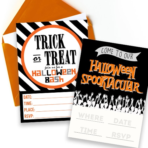 Halloween Invitation Free Printables