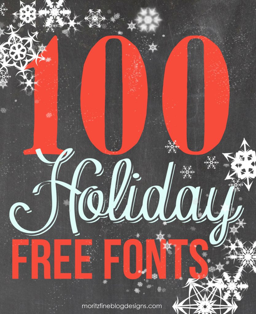 100 Best Holiday Free Fonts | Free Font Downloads
