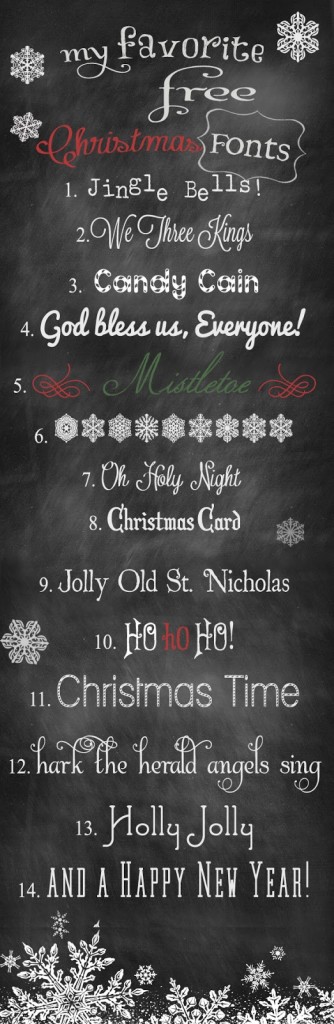 Free Christmas Fonts