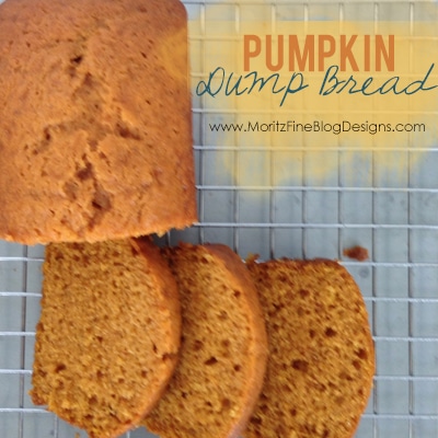 Pumpkin Dump Bread | Easy for kids to make!