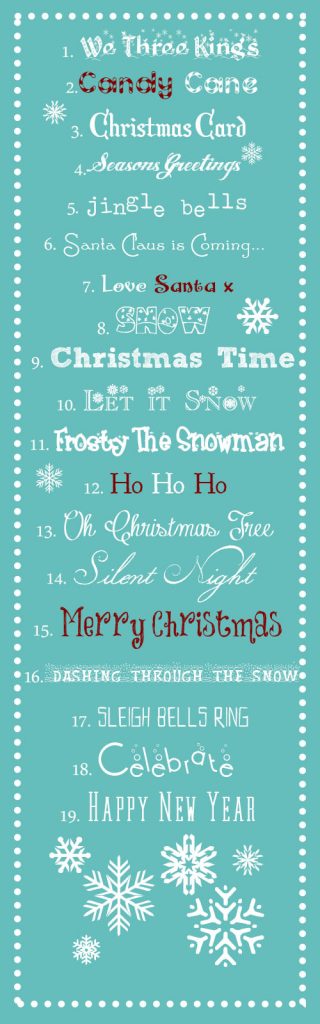 Best Free Christmas Fonts