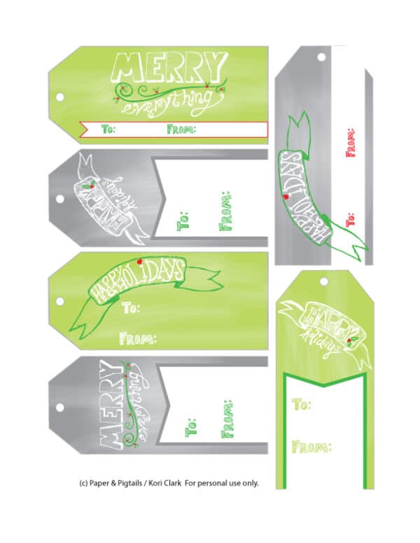 100+ FREE holiday printables | Free Printables Included