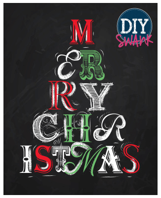 Merry Christmas Free Printable