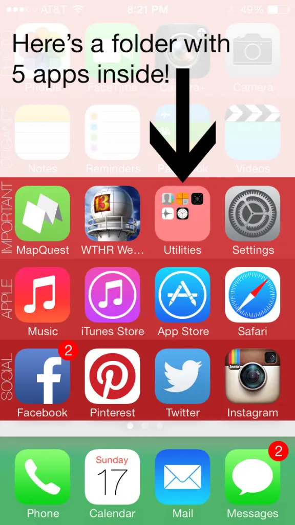 A New iPhone Organizer & how to organize your iPhone Apps in folders