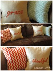 pillow collage