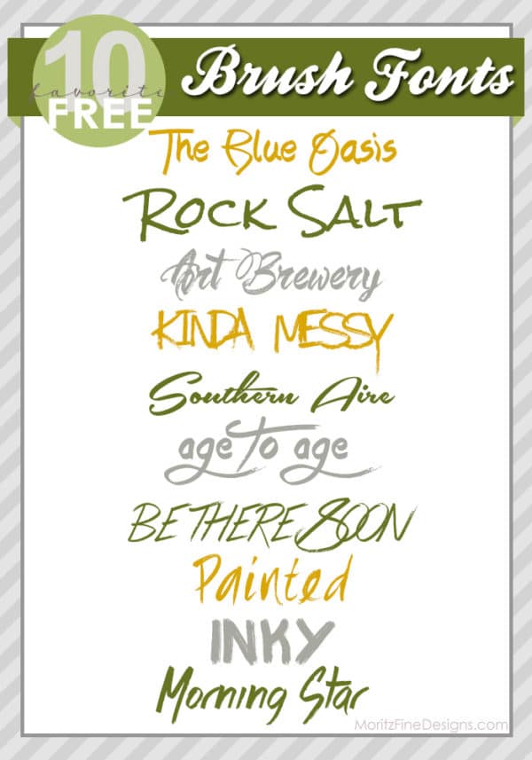 500+ Free Fonts | Free Font Friday One-Year Celebration