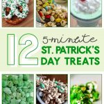 fast & easy 5-Minute St. Patrick's Day Treats | green holiday food | St. Patrick's Day food kids can make