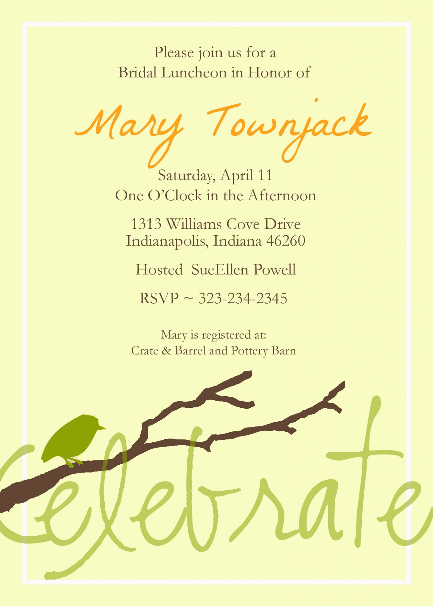 customizable invitations free