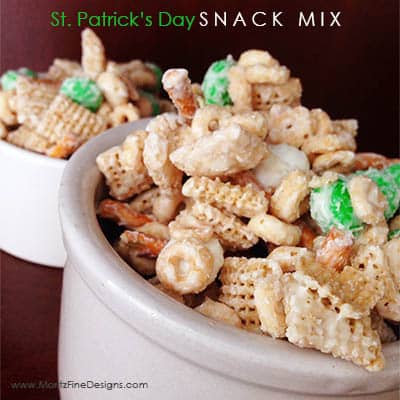 Easy St. Patrick’s Day Snack Mix
