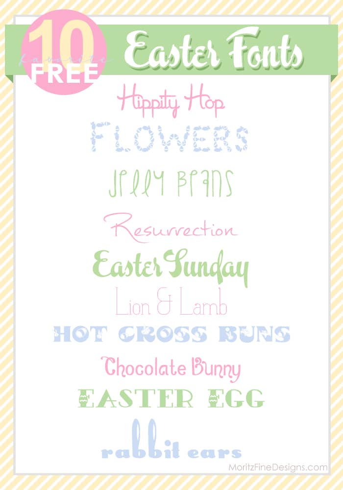 Easter Fonts