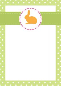 Free Customizable Easter Invitations