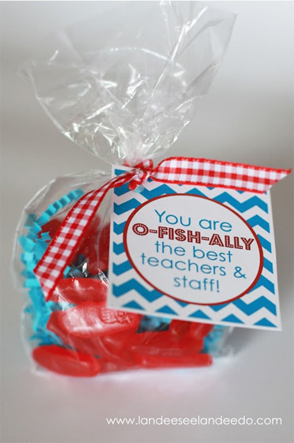 fish5-minute teacher appreciation gift ideas for pre-shool teachers
