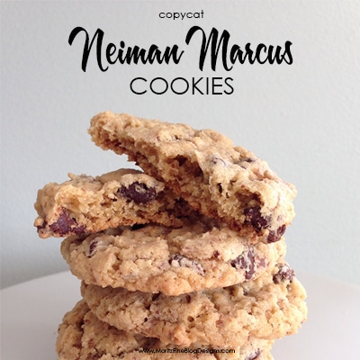 Copycat Neiman Marcus Cookies