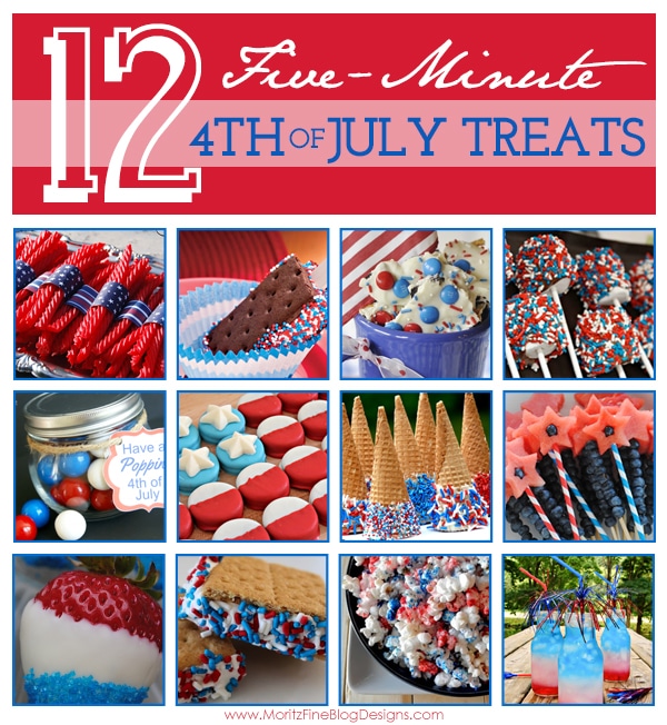 fast and easy 4th of July treats