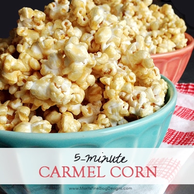 5-minute Caramel Corn