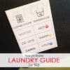 Teach Your Kids How To Do Laundry | Free Printable Guide