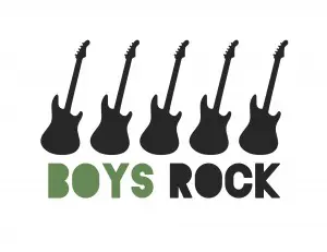 Boys Rock free printable