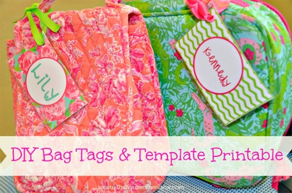 Free Printable Backpack Tags