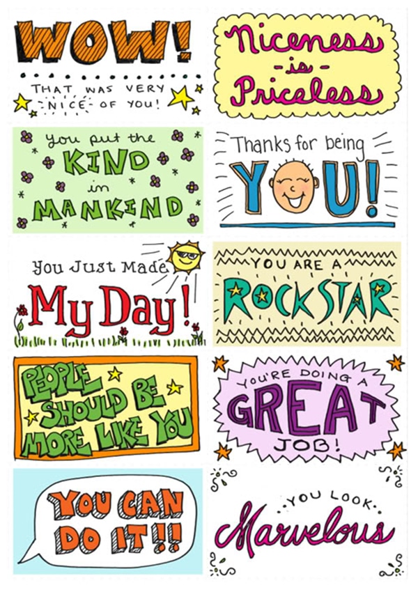 Free Printable Lunchbox Notes