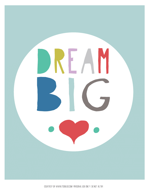 Free Printable Kid Room Wall Art