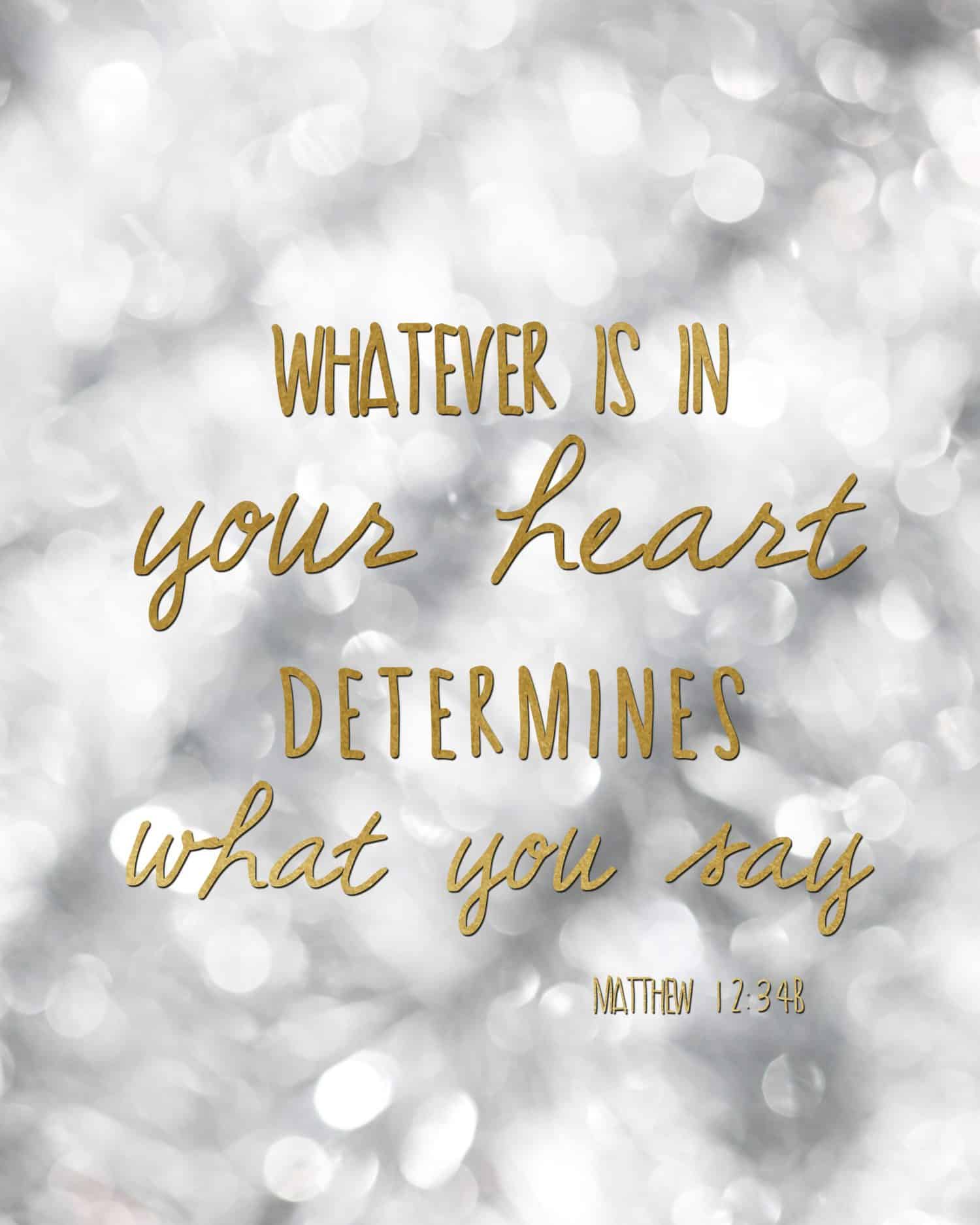 words to live by sign | printable signs | home decor | prayer signs | free printable