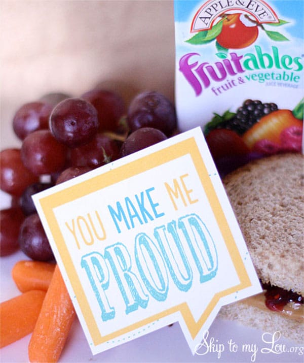 Free Printable Lunchbox Notes