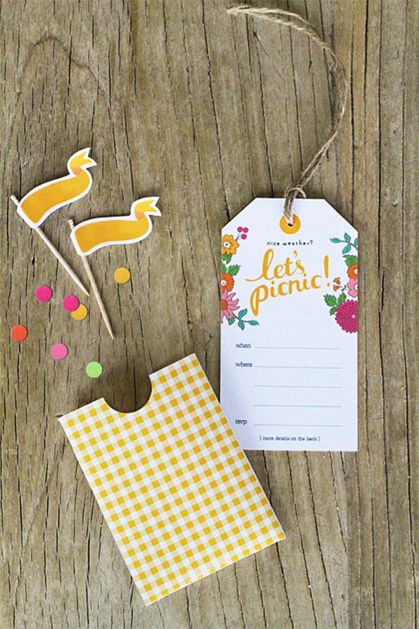 free summer party invitations