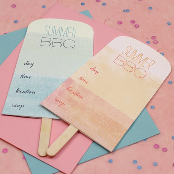 free summer party invitations