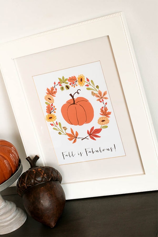 Free Fall Home Printables