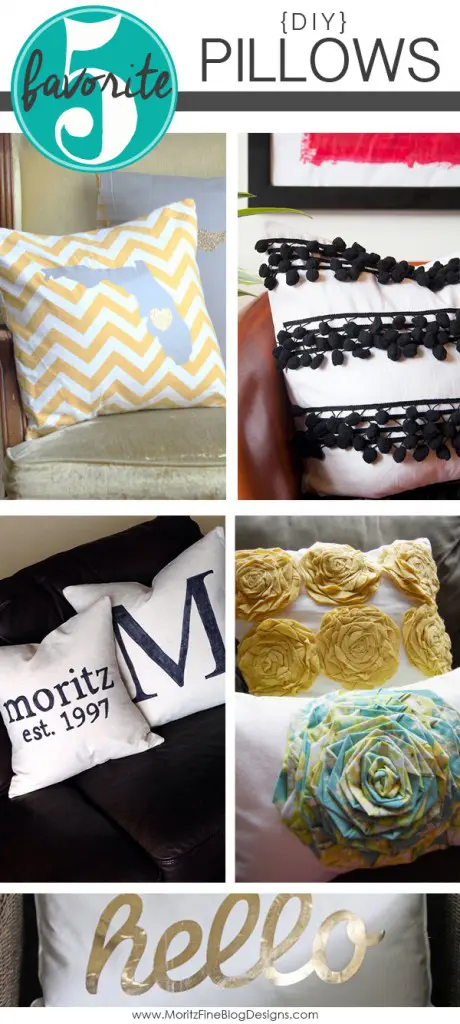 easy DIY pillows