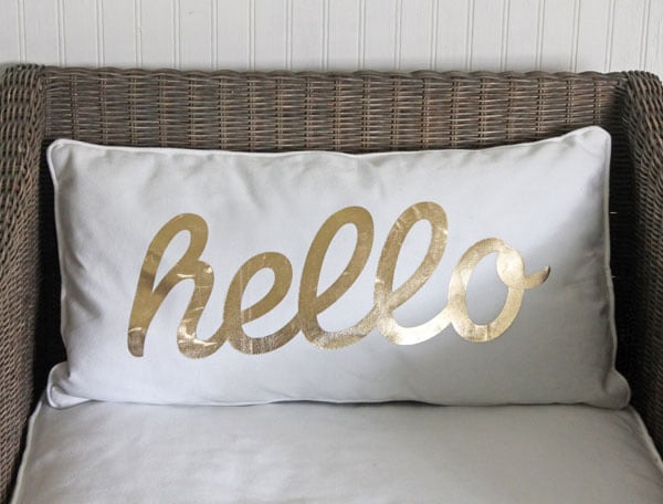 easy DIY pillows