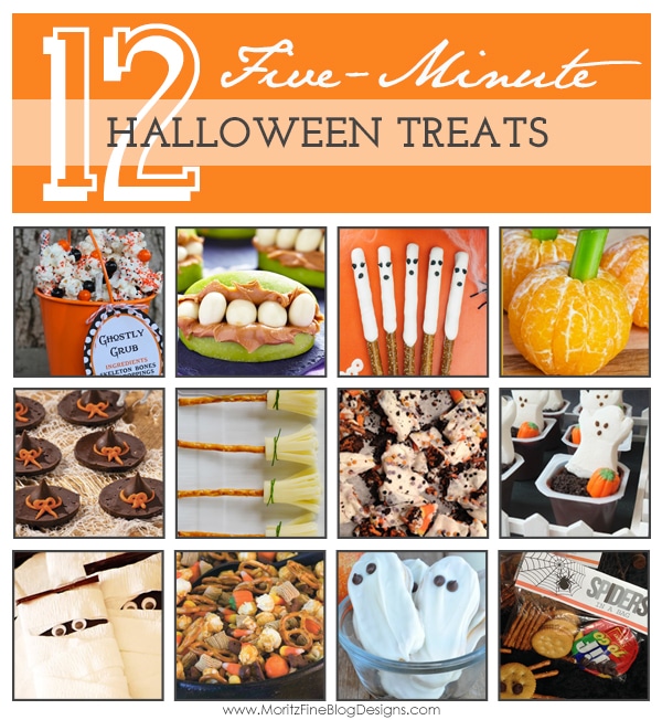 {12} 5-minute Halloween Treats