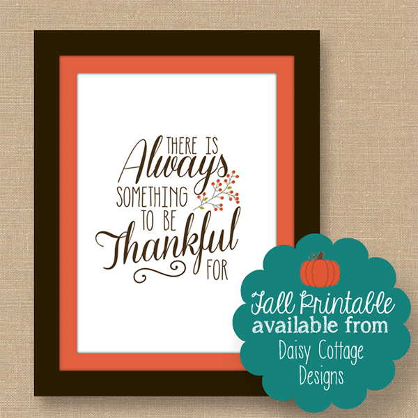 Free Home Decor Thanksgiving Printables