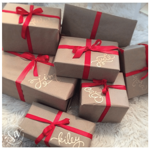 Easy Kraft Paper Wrapping Ideas