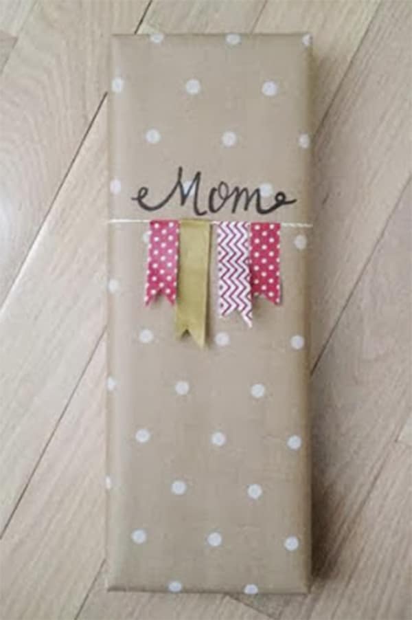 Easy Kraft Paper Wrapping Ideas