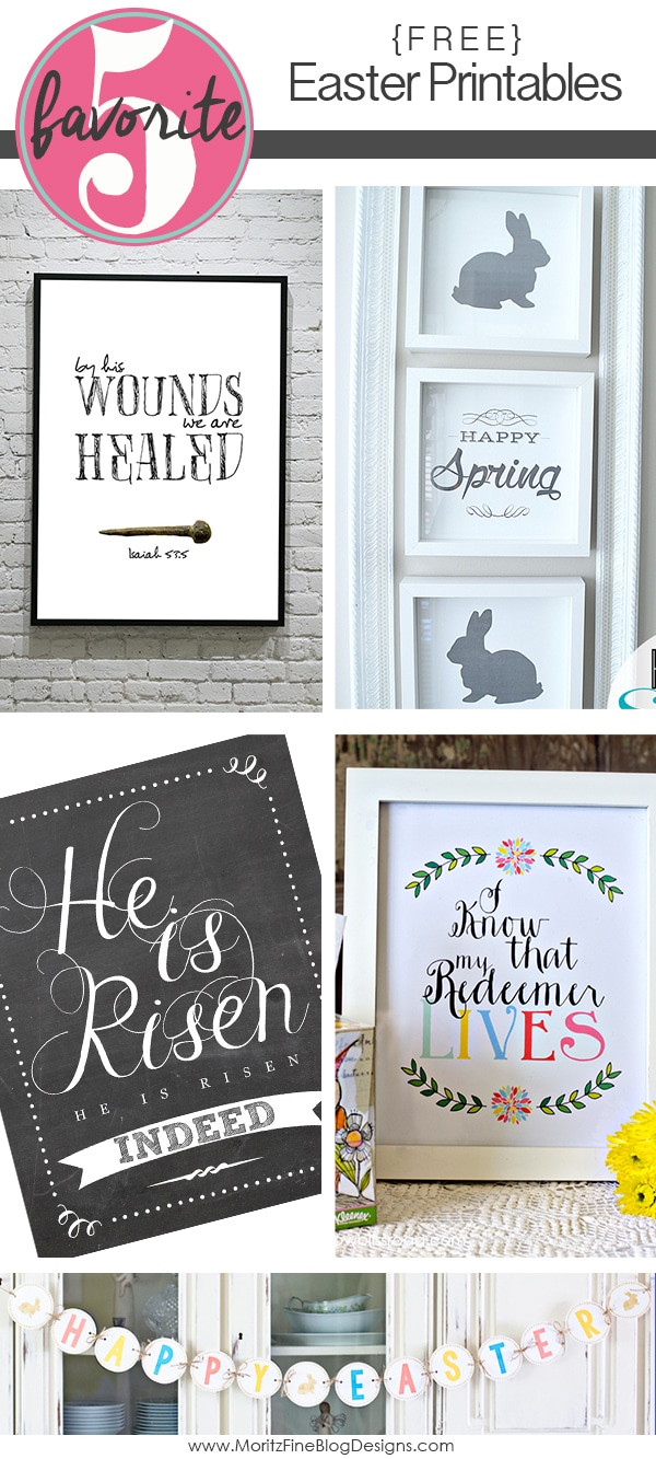 Easter Printables | Friday Favorite 5