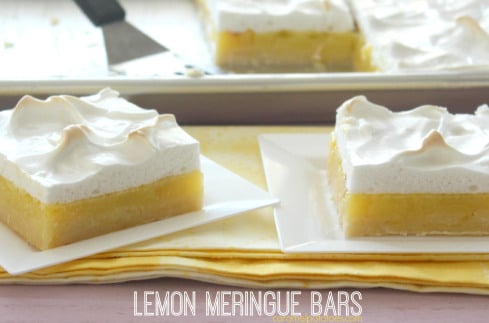 Celebrate the fresh spring air with light Yummy Lemon Desserts. From cookies to cakes you will be sure to find something you love.