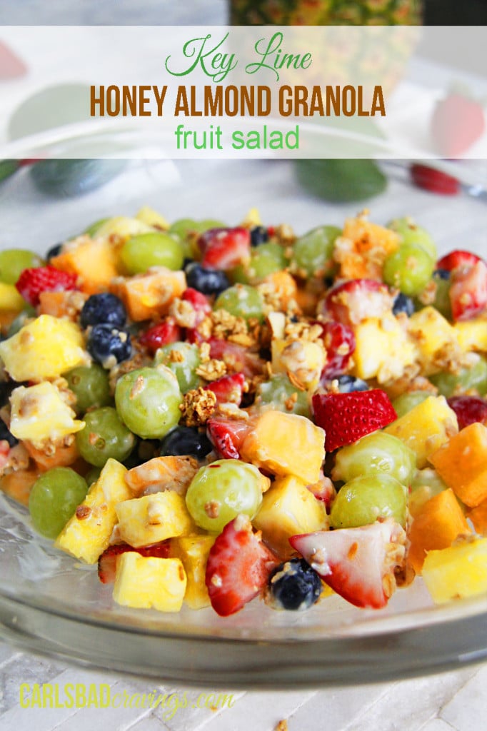 Amazing delicious fruit salads that are perfect for your spring or summer gathering around the table.