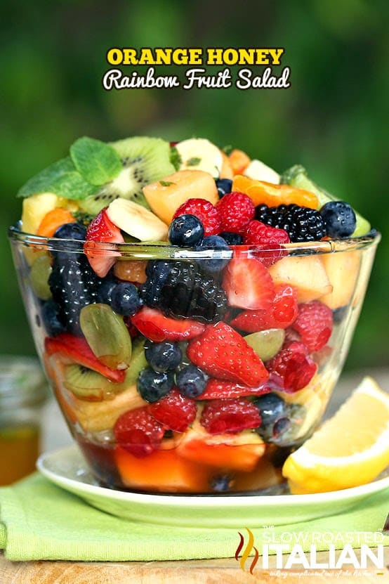 Amazing delicious fruit salads that are perfect for your spring or summer gathering around the table.
