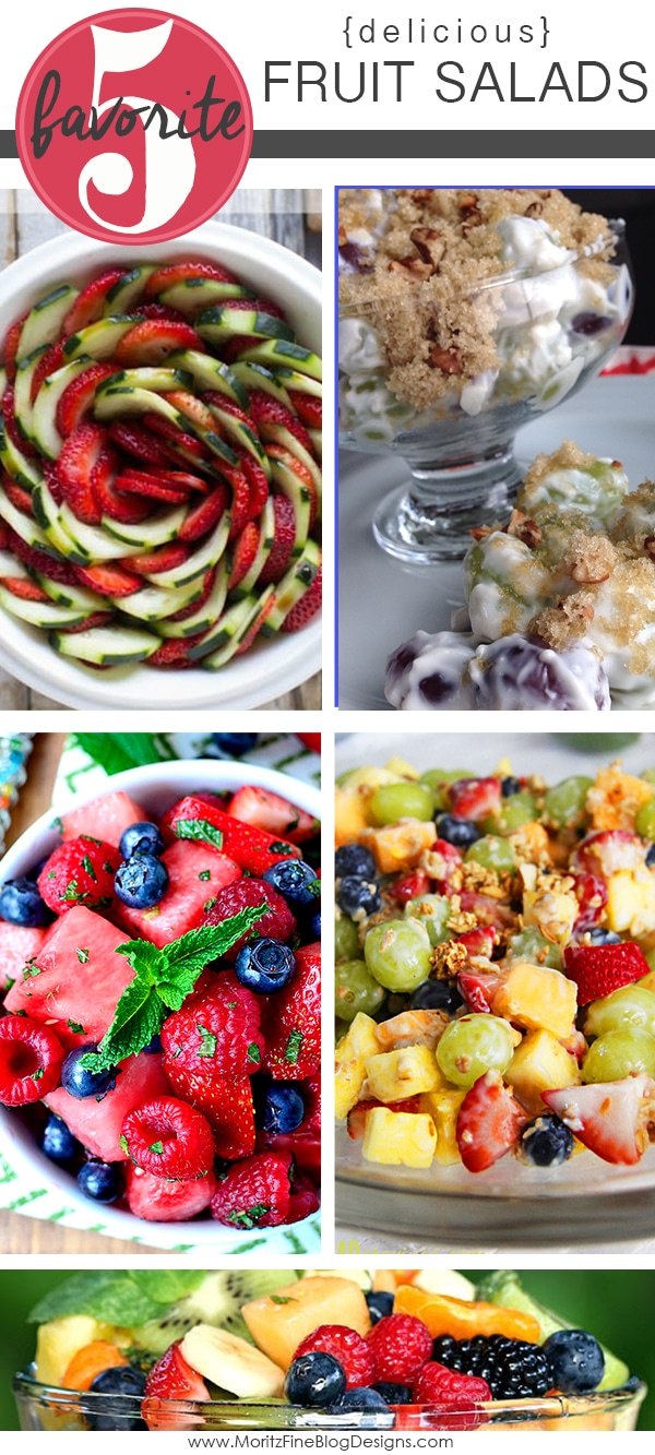 Delicious Fruit Salads | Friday Favorite 5