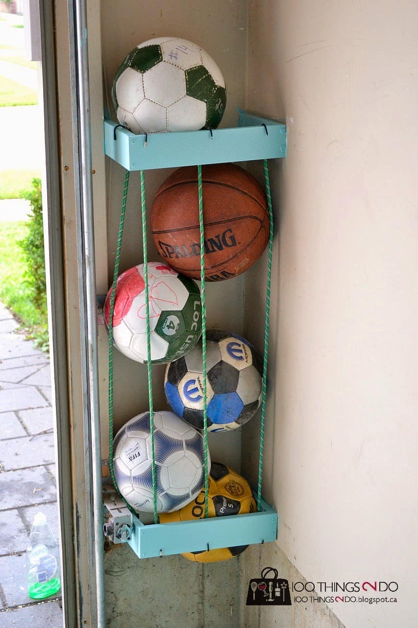 Trying to keep the garage clean and organized feels like a daunting task! After a deep clean, try a few of these 5 Inexpensive & Easy Garage Hacks.