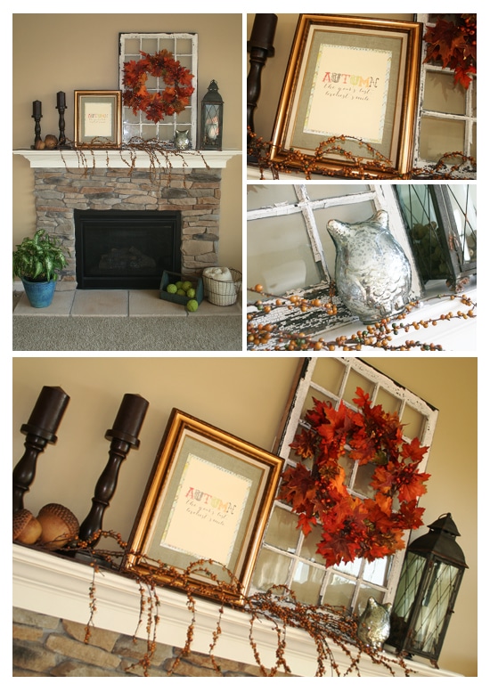 Are you ready to decorate for fall but have a tight budget? Try one of these budget-friendly simple DIY Fall Mantle Ideas. Easy enough for anyone to do.