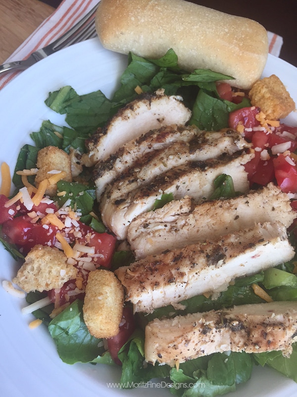 Easy Grilled Chicken is a huge hit with the entire family. Quick and easy to make, from start to finish just 15-18 minutes! Great in salad, pasta or plain!