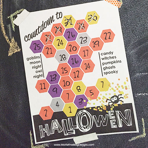 Halloween Countdown Printable