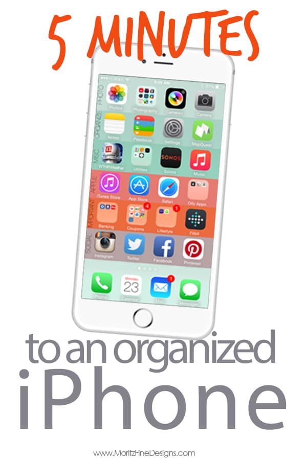 iPhone Tutorials | iPhone 6 | organize your iPhone | get organized | phone organization