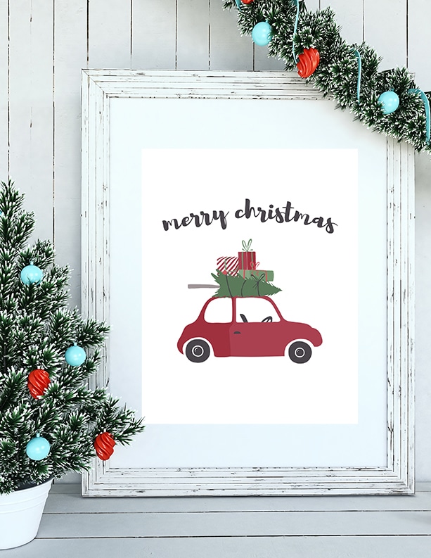 Vintage Christmas Printables  Free Printable Included