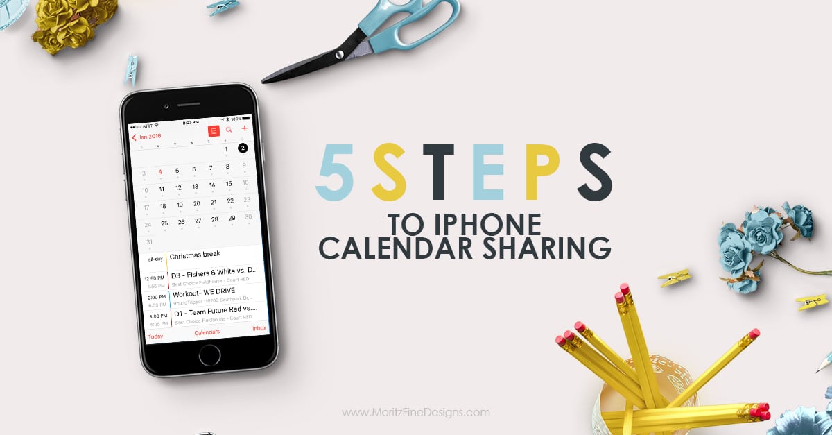 How to Use Your iPhone to Organize Your Family Calendar Sharing